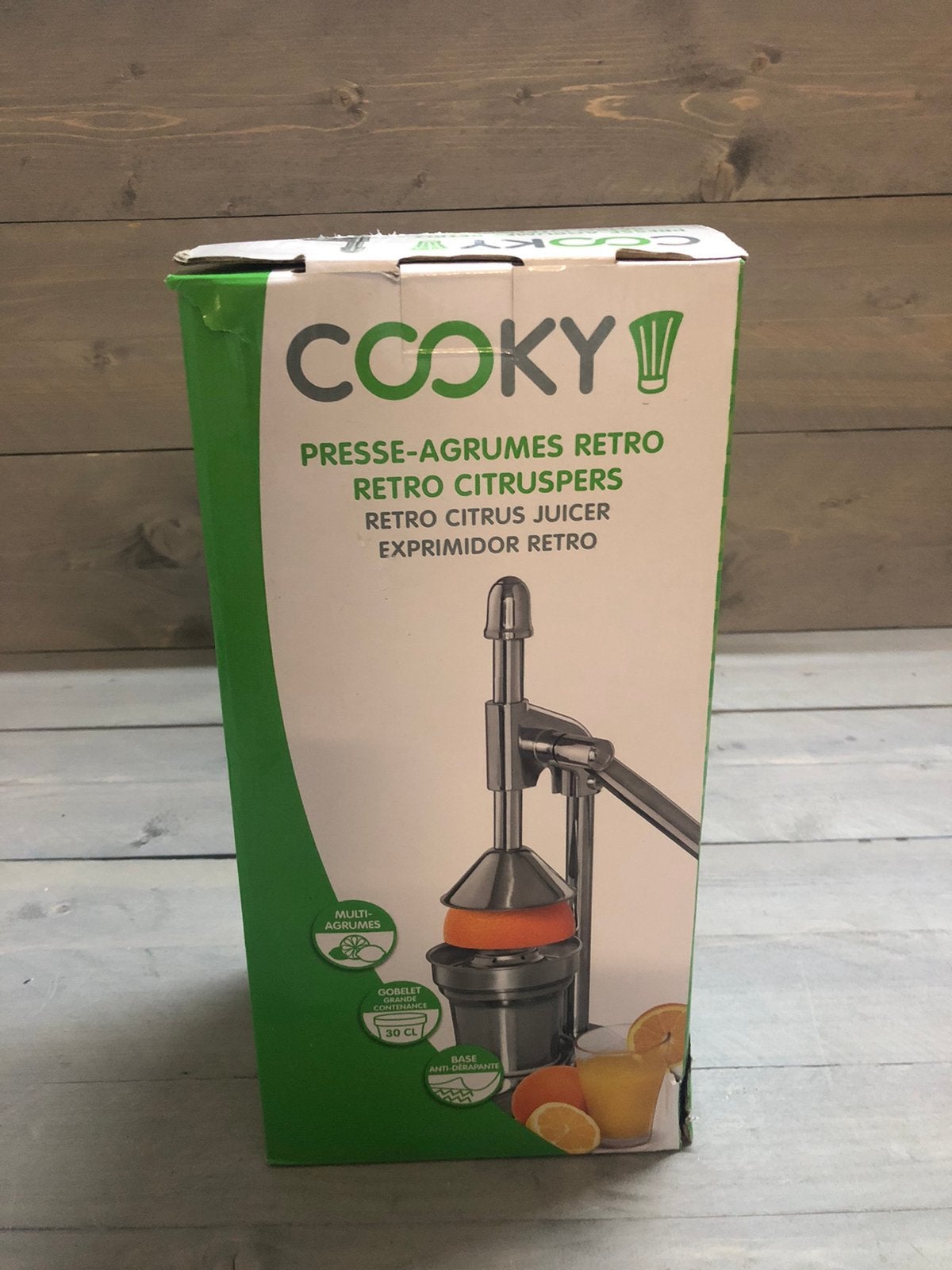 Citruspers Cooky Retro Zilver, Citruspers, Nieuw, Ophalen of Verzenden, Nvt