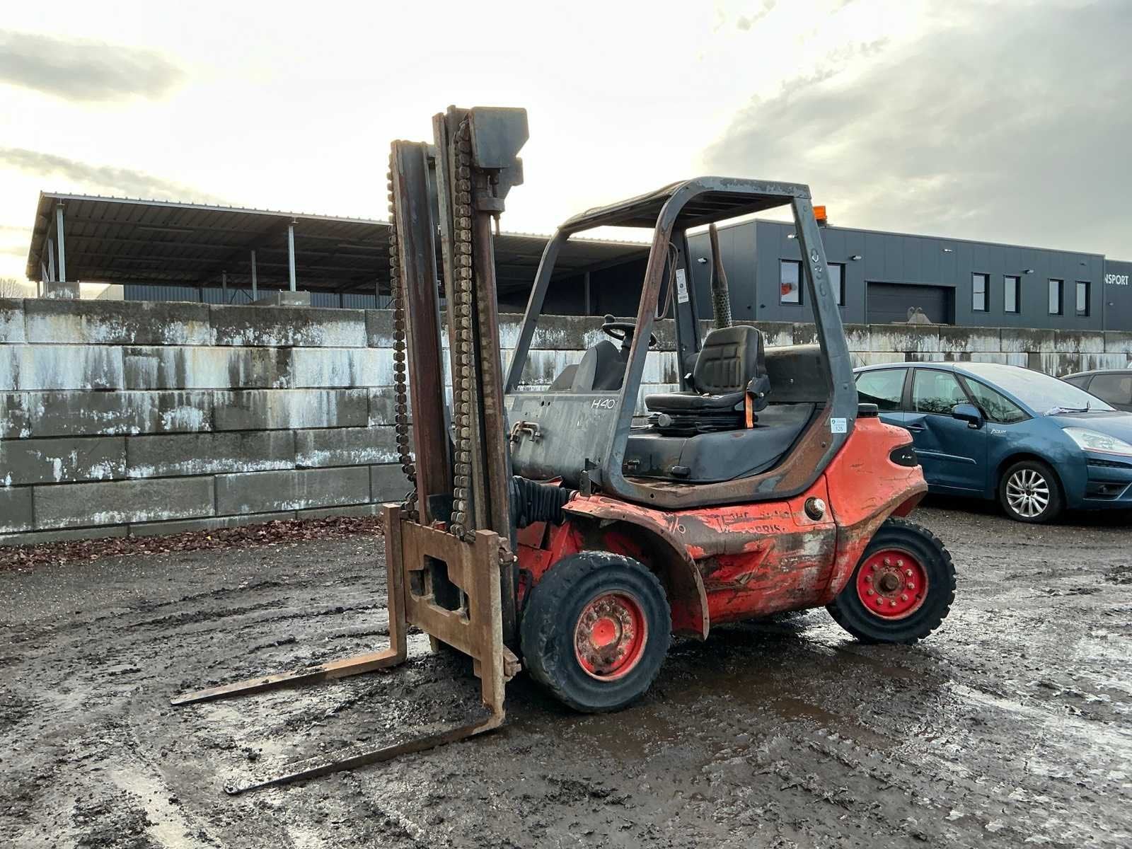 1994 Linde H40D Vorkheftruck, Diesel, Heftruck, Linde