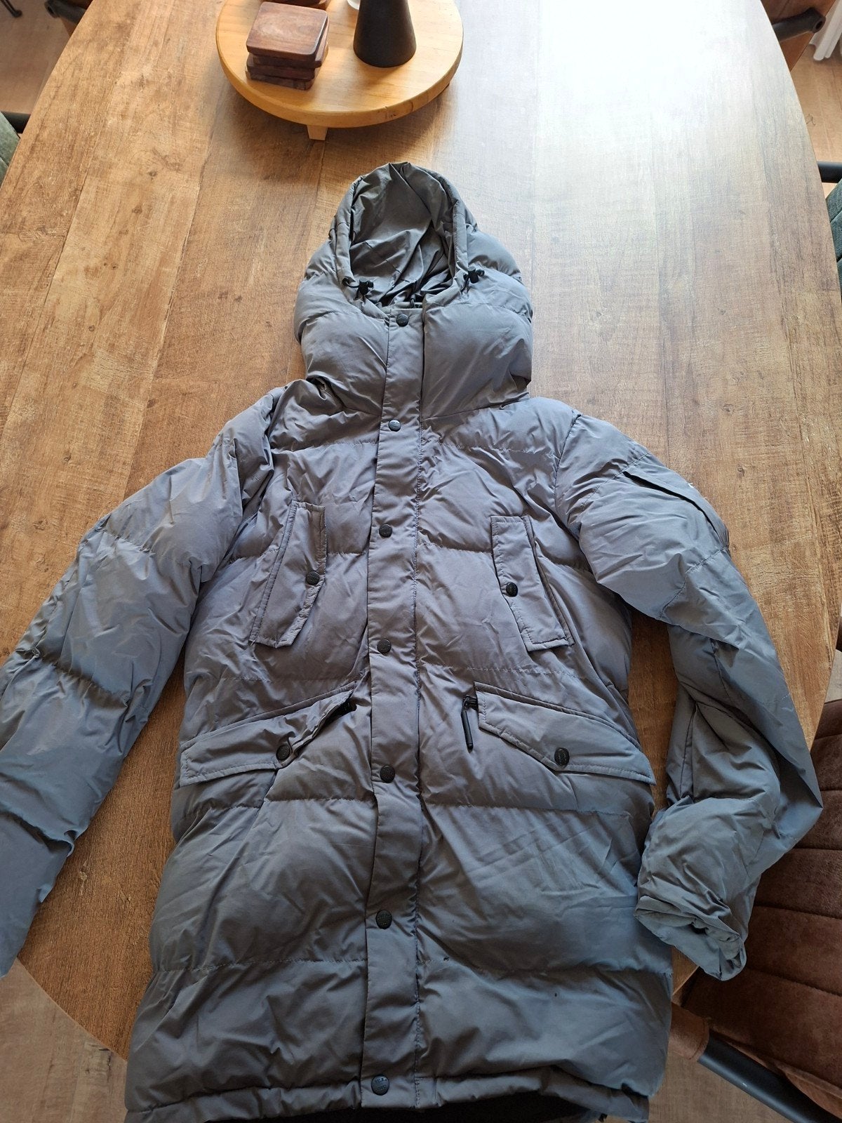 winterjas van in gold we trust, Ophalen, Zo goed als nieuw, In Gold We Trust, Grijs