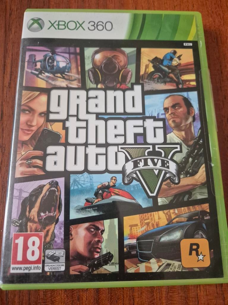 Grand Theft Auto V (GTA 5) Xbox 360, Avontuur en Actie, Online, Gebruikt, Vanaf 18 jaar