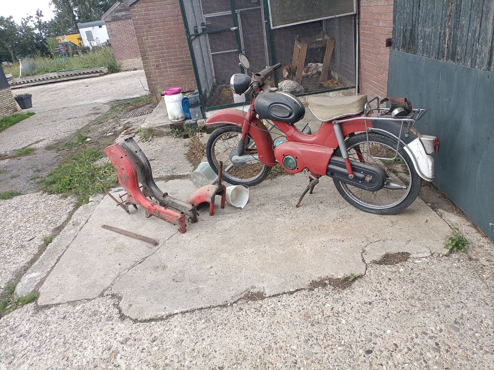 kreidler eitank, Fietsen en Brommers, 55 cm of meer, Ophalen of Verzenden