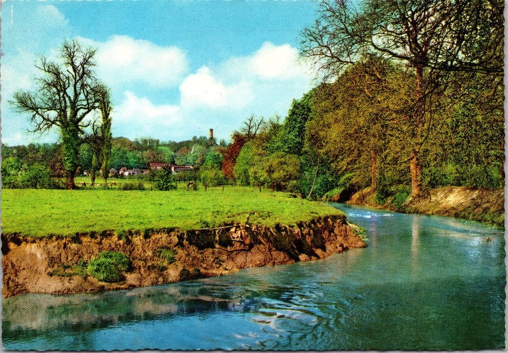 Valkenburg - 12 oude ansichtkaarten Aan de Geul X, Verzenden, 1960 tot 1980, Gelopen, Limburg