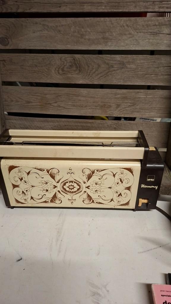 Vintage SHG Harmony Broodrooster - Retro Design, Witgoed en Apparatuur, Broodroosters, Ophalen of Verzenden, Gebruikt