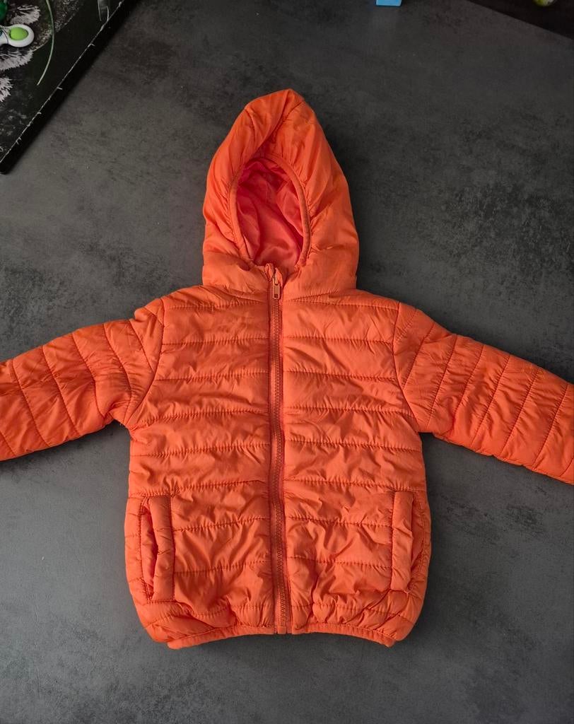 Zeeman jas oranje maat 92 met capuchon, Zeeman, Jongen of Meisje, Nieuw, Ophalen of Verzenden