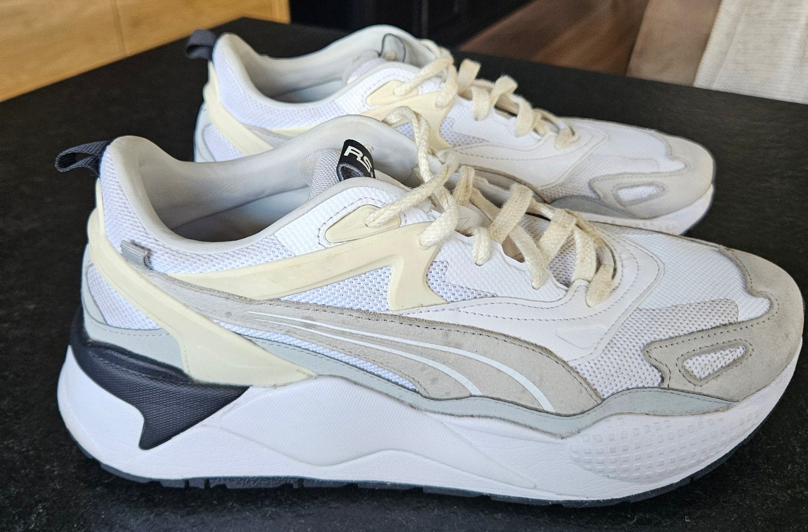 Puma RS-X sneakers maat 45, Puma, Wit, Ophalen of Verzenden, Sneakers of Gympen