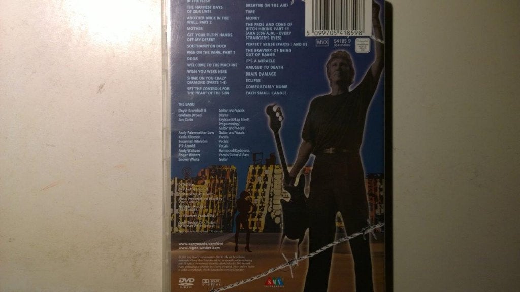 Roger Waters - In The Flesh Live (DVD), Alle leeftijden, Ophalen of Verzenden, Zo goed als nieuw, Muziek en Concerten