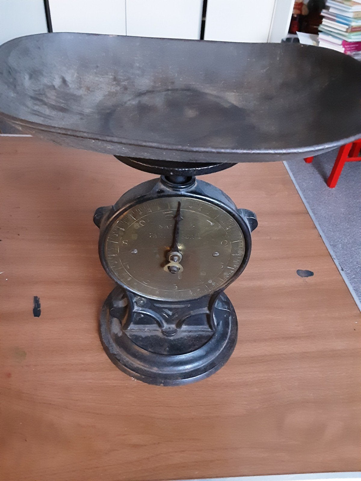 Weegschaal salters family scale silvester's patent warranted, Ophalen