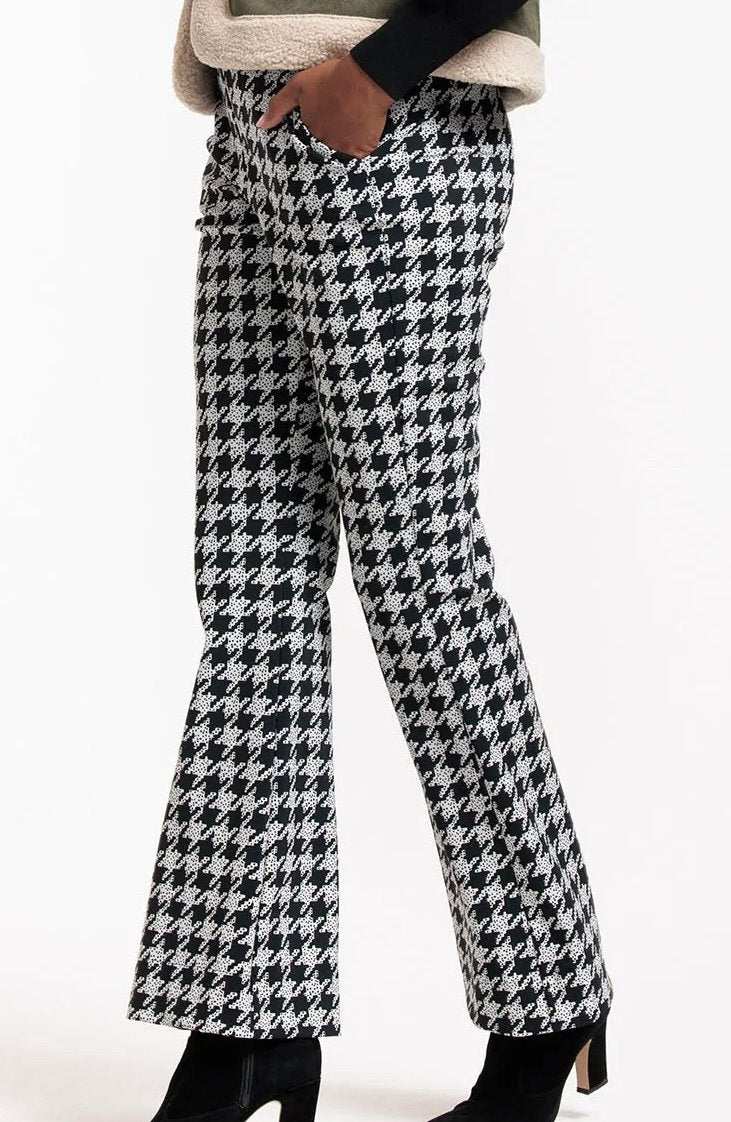 Studio Anneloes flared bonded broek pdp travelstof mt XXL, Kleding | Dames, Broeken en Pantalons, Zwart, Maat 46/48 (XL) of groter