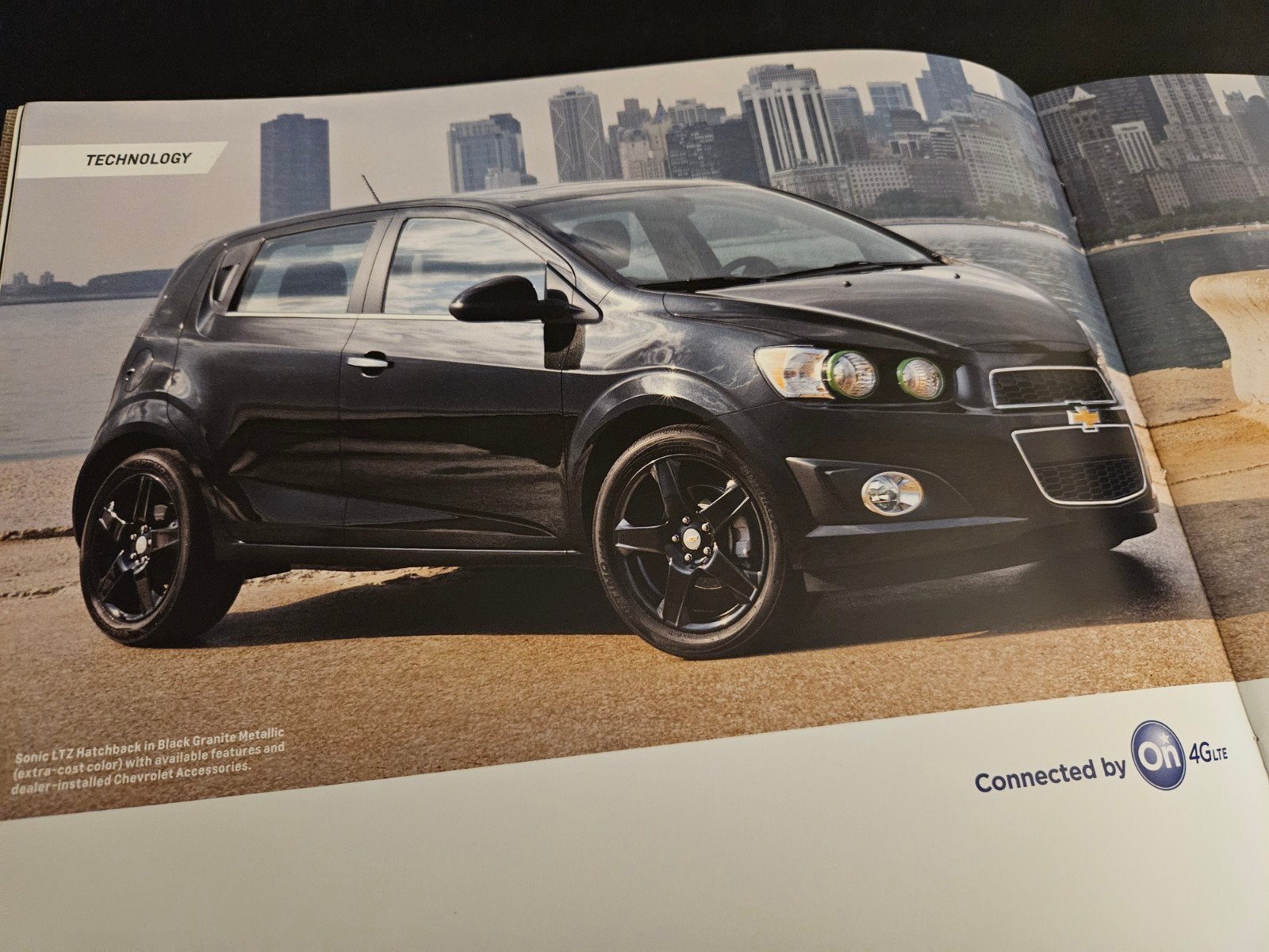 Brochure Chevrolet Sonic 2015 USA, Ophalen of Verzenden, Zo goed als nieuw, Chevrolet