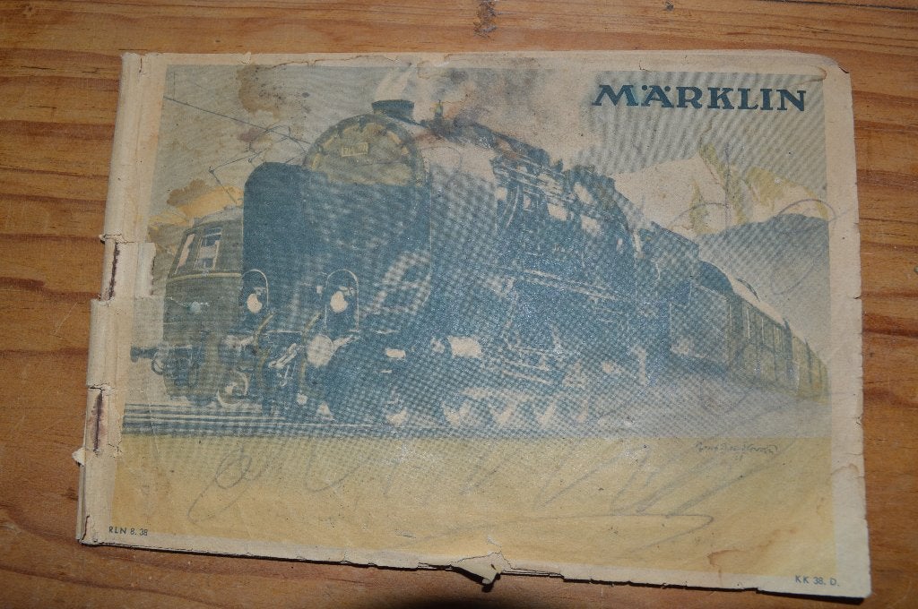 Märklin : KLEIN KATALOGE 1938 : 32 pagina's, Wisselstroom, Gebruikt, Analoog, Märklin