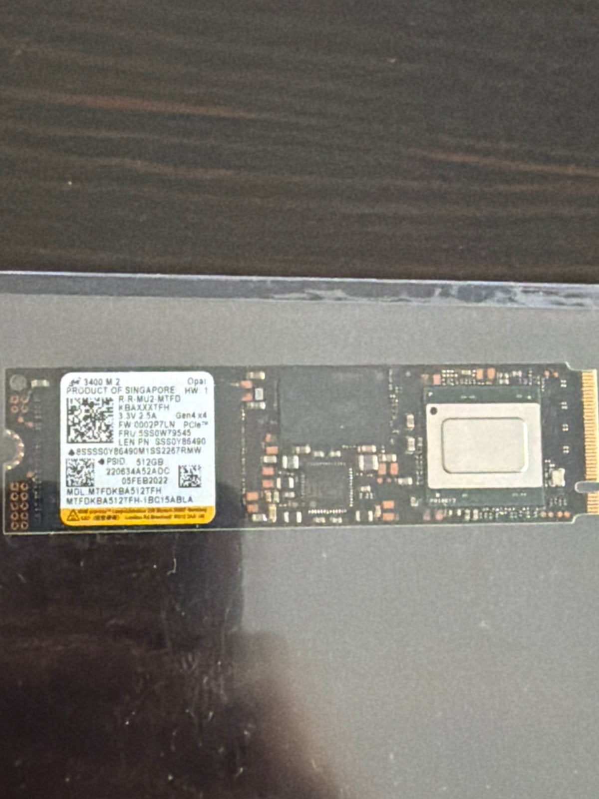 Micron 3400 M.2 512GB NVMe SSD - Gen4 x4, Computers en Software, Harde schijven, Intern, Server, SSD, Ophalen of Verzenden