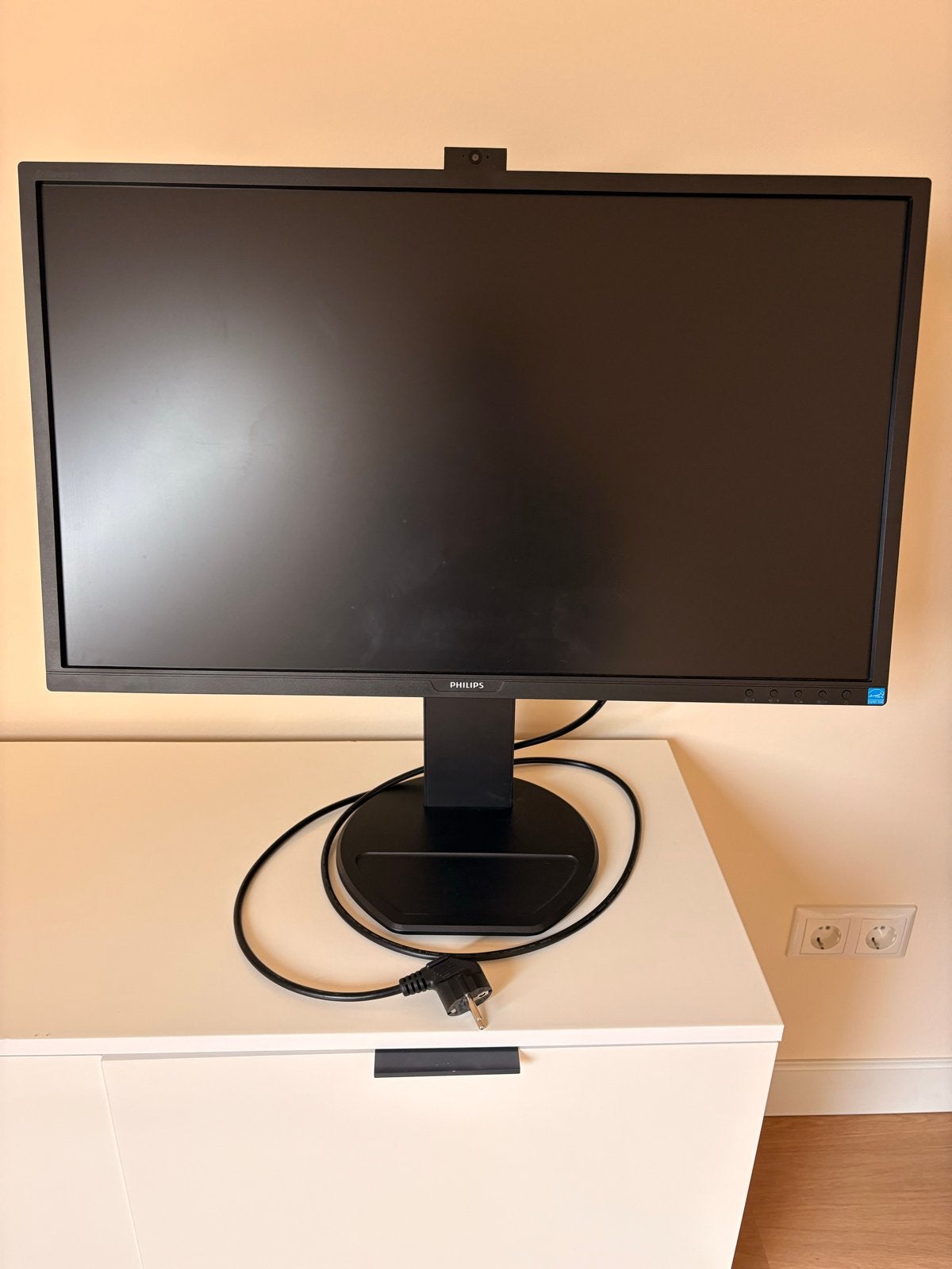 Philips 27" LCD Monitor 271B8Q met Webcam, Verstelbaar, Ophalen, Full HD, Zo goed als nieuw, Ingebouwde camera