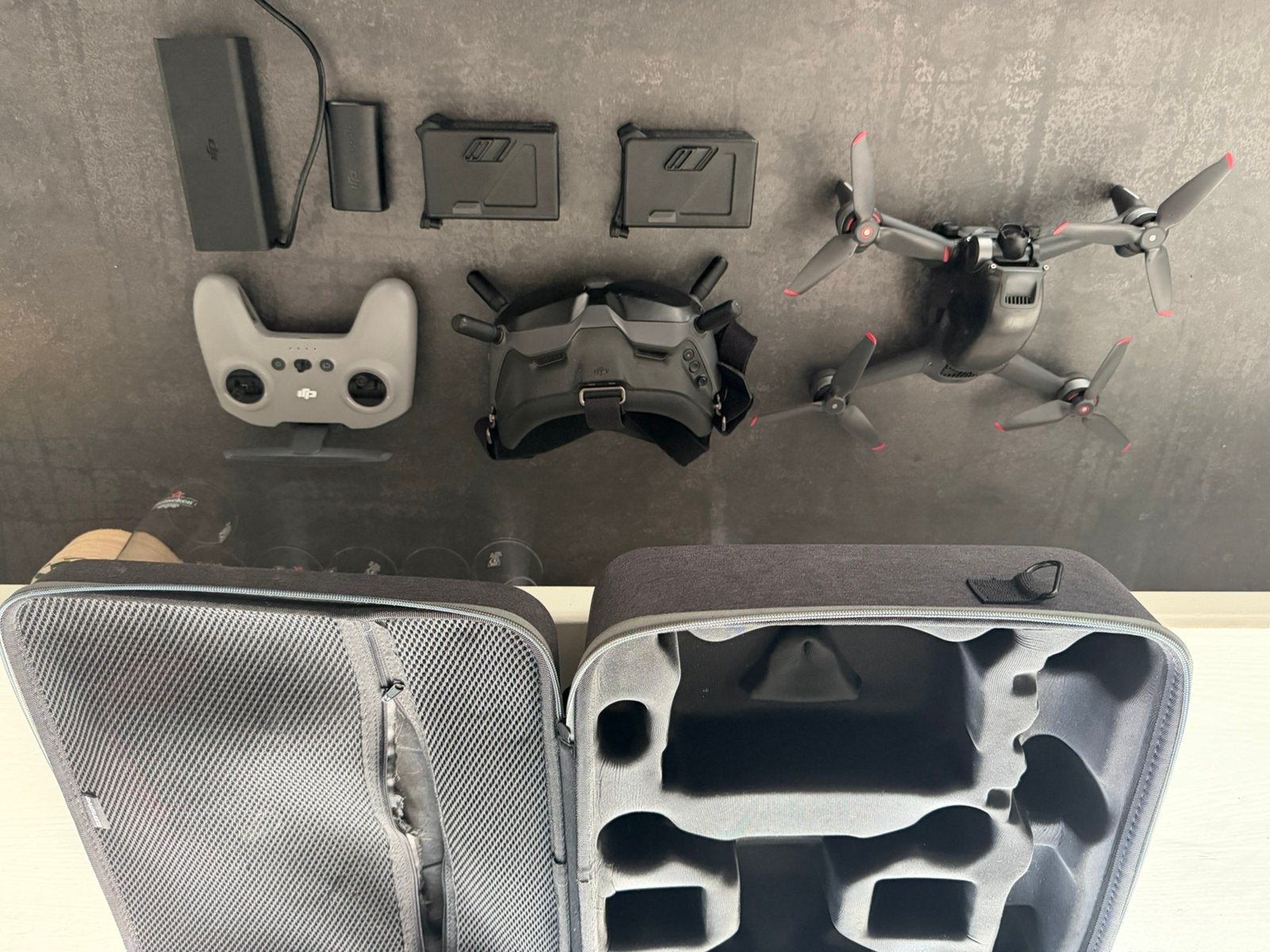 DJI FPV Combo + DJI Goggles 2 + Remote Controller | 2 Accu’s, Ophalen of Verzenden, Zo goed als nieuw
