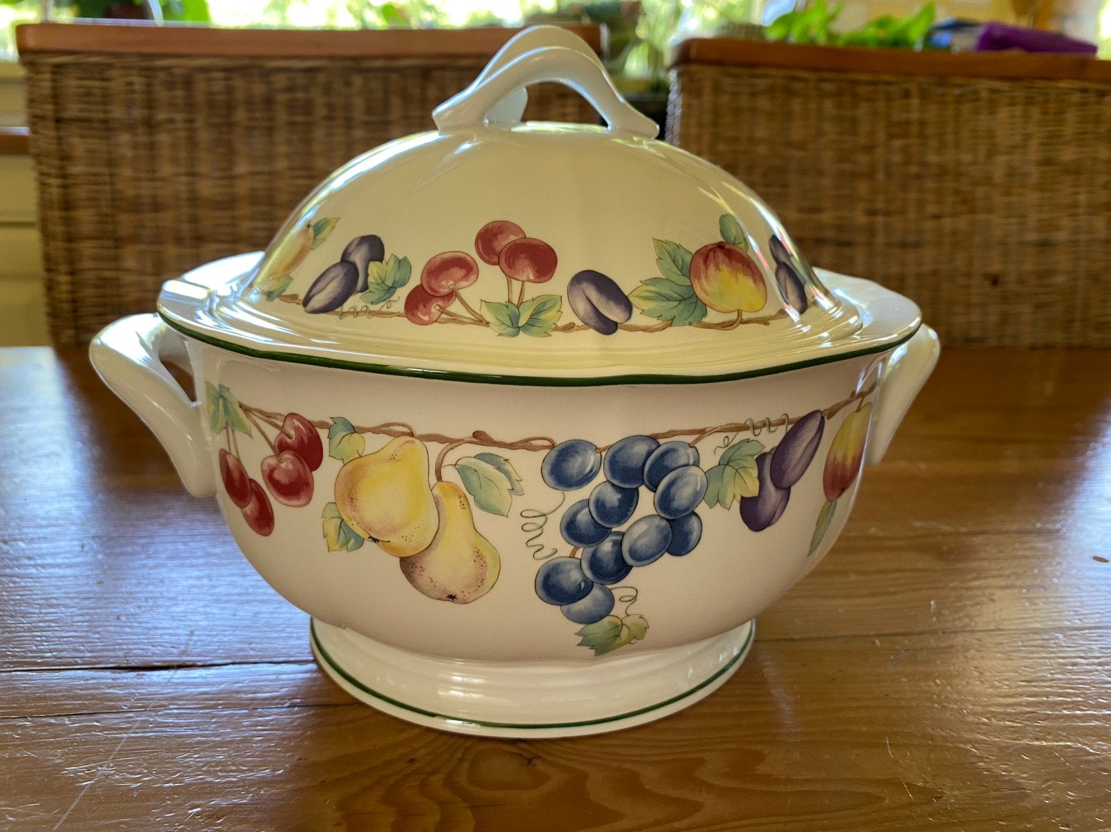 Villeroy & Boch Melina dekschaal - terrine, Gebruikt, Ophalen of Verzenden, Schaal of Schalen, Overige stijlen