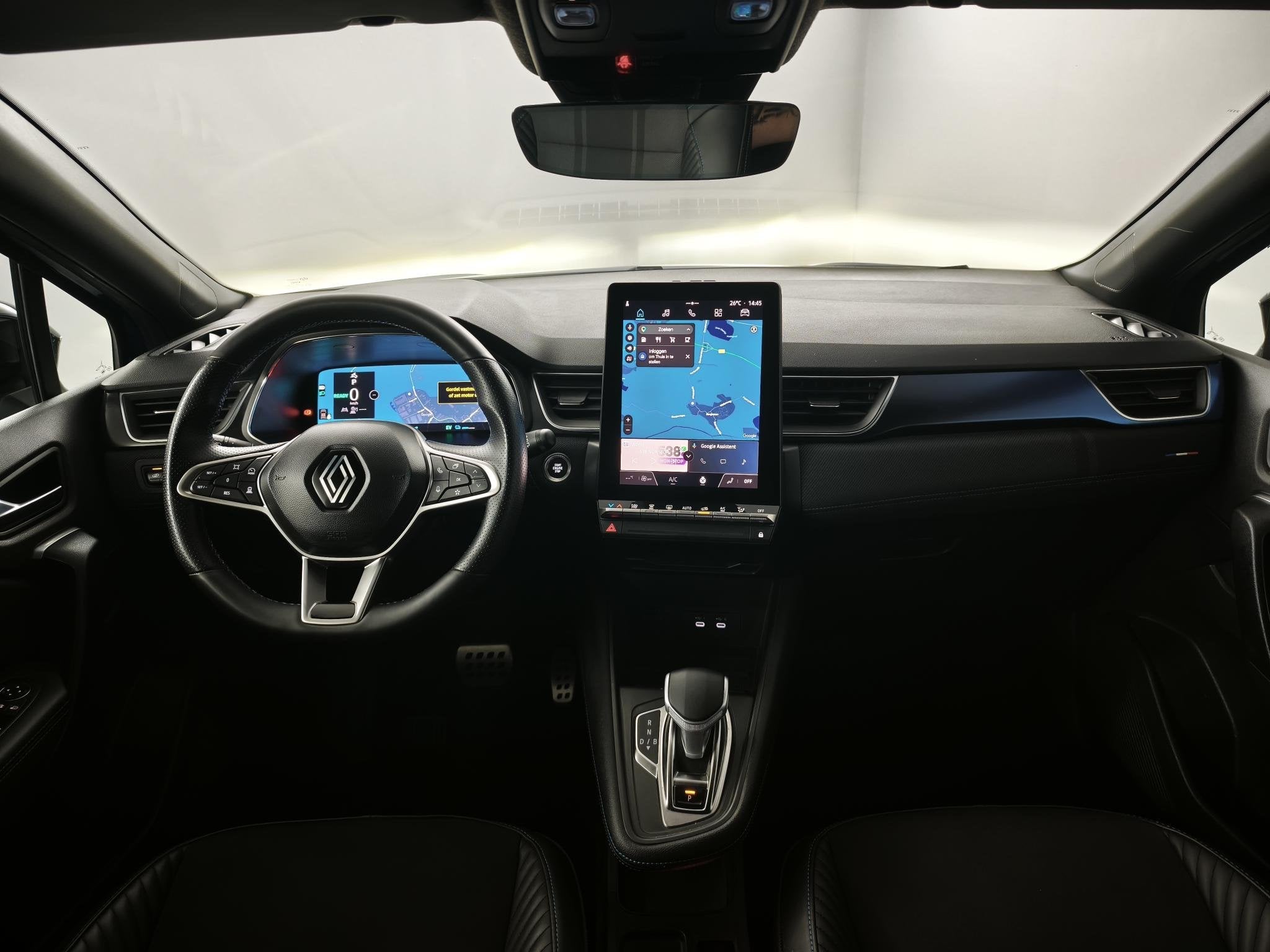 Renault Captur 1.6 E-Tech full hybrid 145 esprit Alpine | Ad, Auto's, 1345 kg, Gebruikt, Blauw, Automatische klimaatregeling