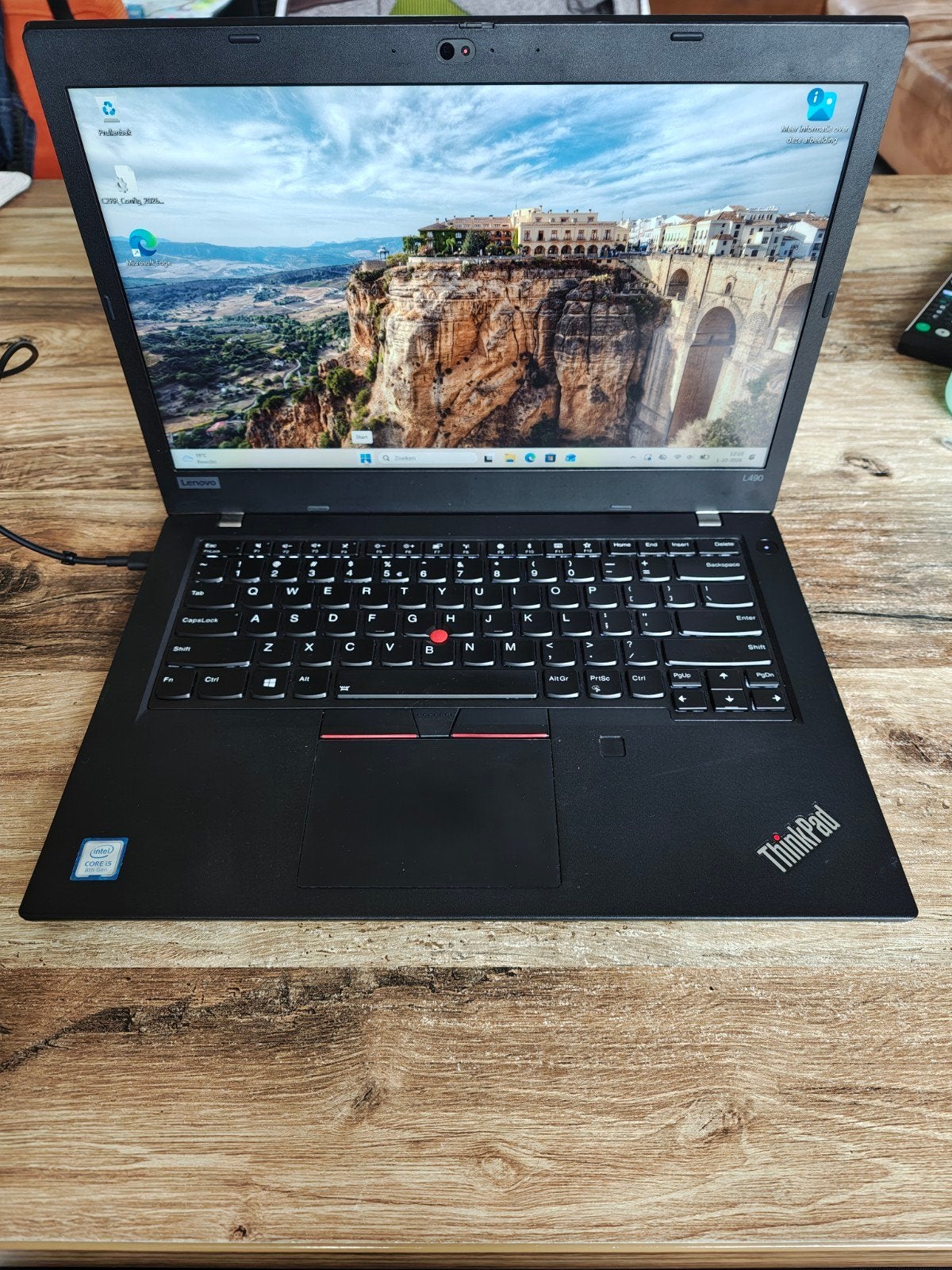 Lenovo ThinkPad L490 | Intel i5 8e Gen | 16GB Ram + Office, Computers en Software, Lenovo Thinkpad, 256 GB, Intel Core i5-8265U