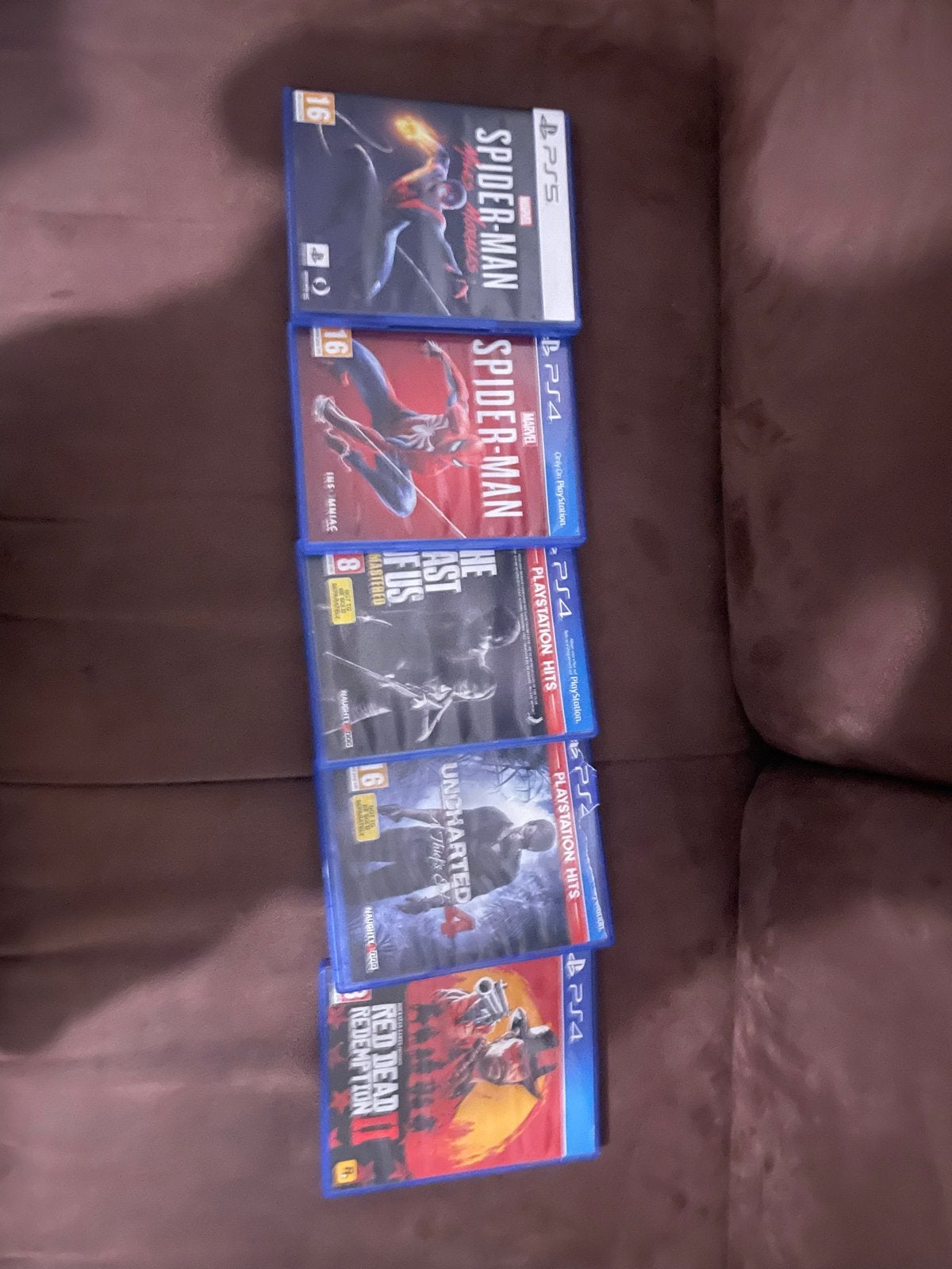 PS4/PS5 Games: Spider-Man, The Last of Us, Uncharted, RDR2, Spelcomputers en Games, Games | Sony PlayStation 4, Gebruikt, Vanaf 18 jaar