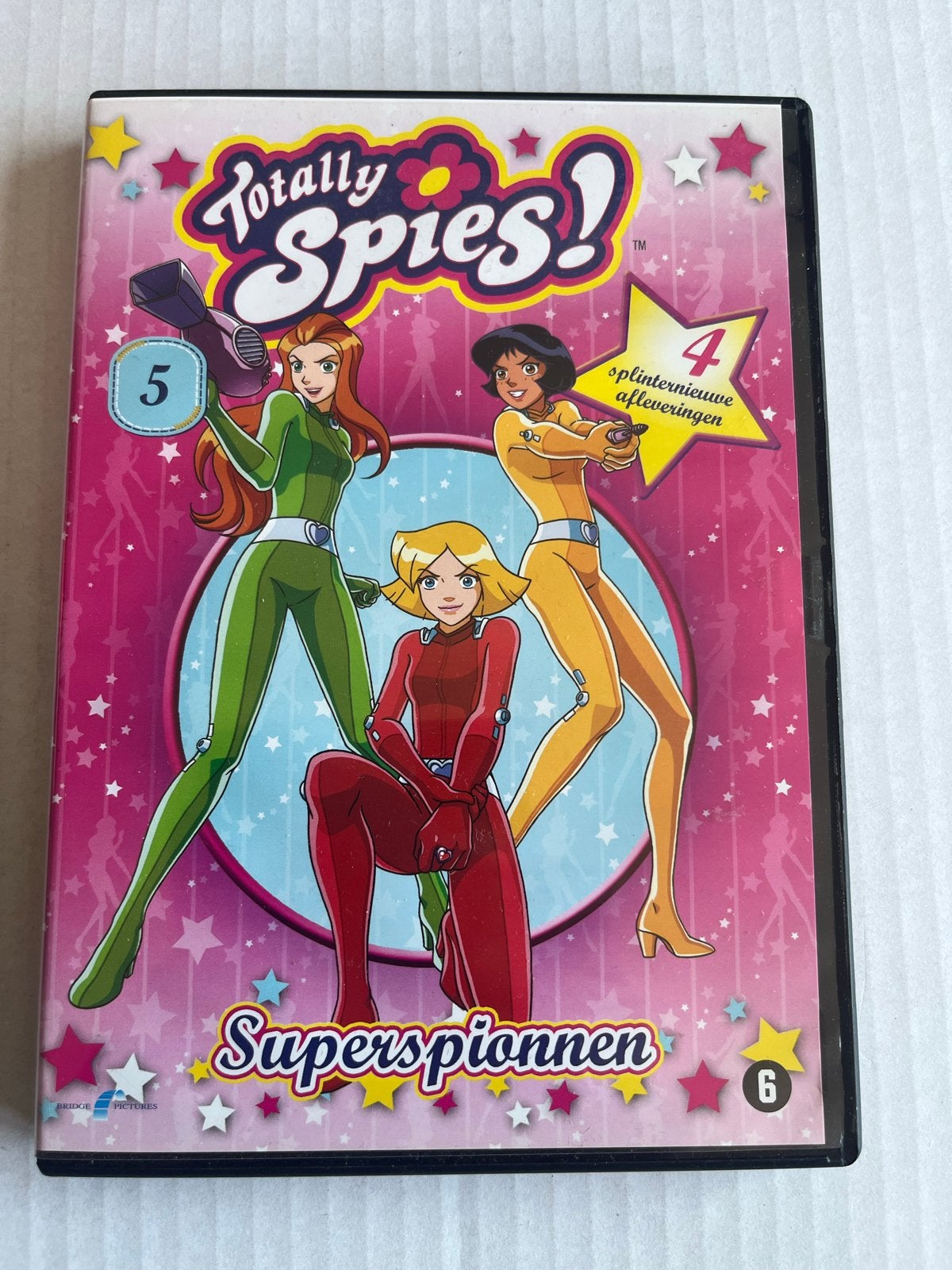 Totally Spies! - Superspionnen (Deel 5) DVD, Vanaf 6 jaar, Ophalen of Verzenden, Gebruikt, Nederlands