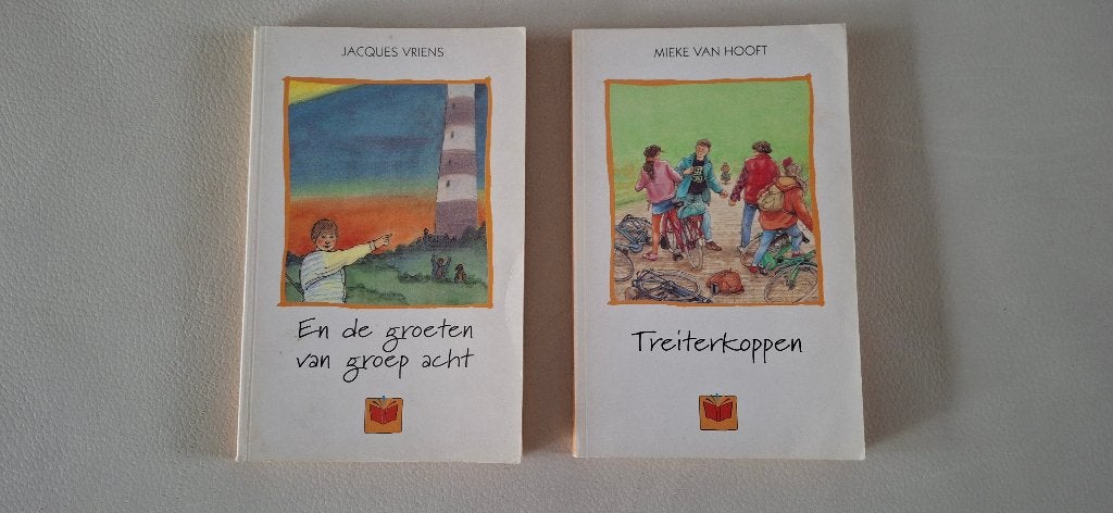 Treiterkoppen - Mieke van Hooft - en ....., Boeken, Ophalen of Verzenden, Gelezen, Jacques Vriens