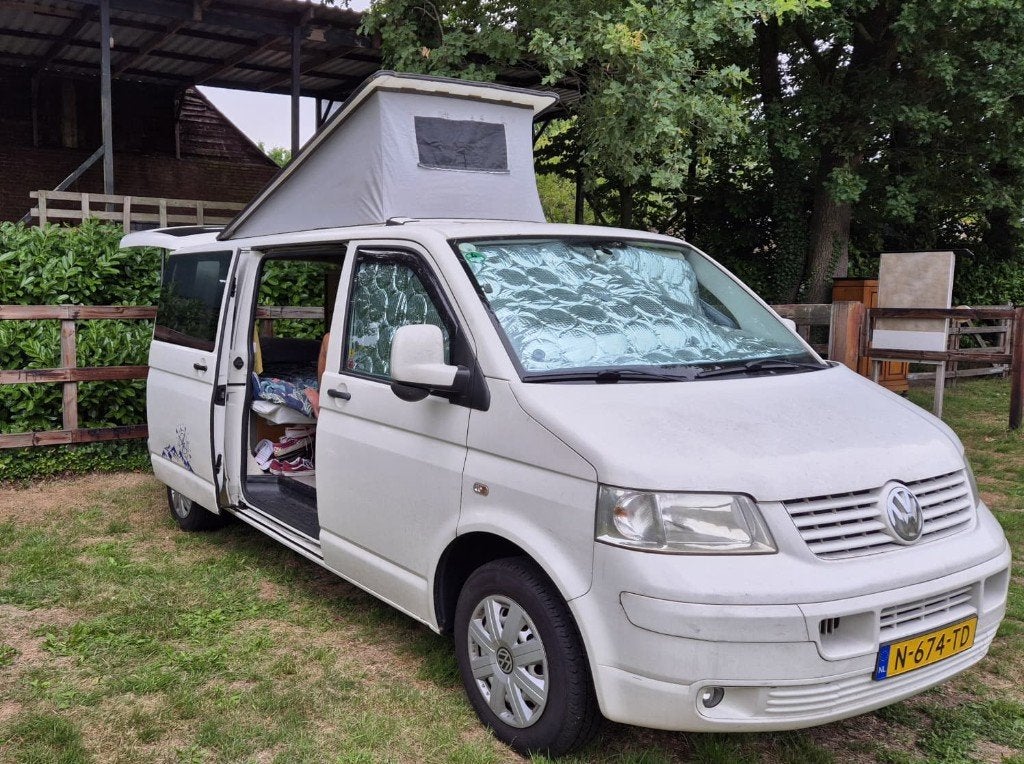 Zeer complete Volkswagen T5 verlengde camper, Volkswagen, Tot en met 2, Particulier, Elektrische ramen
