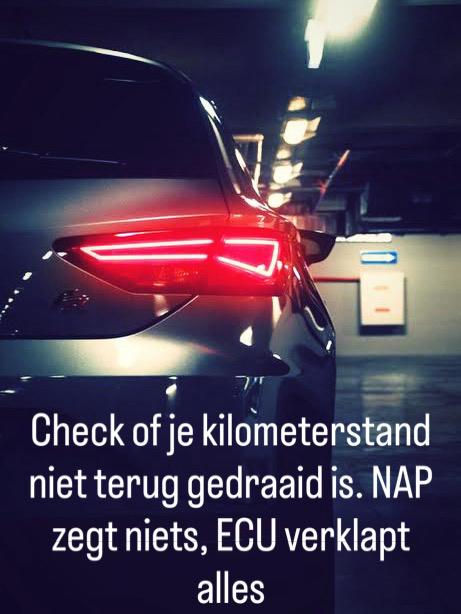 Kmstand check. NAP zegt weinig, ECU verklapt, Auto diversen, Tuning en Styling, Ophalen of Verzenden