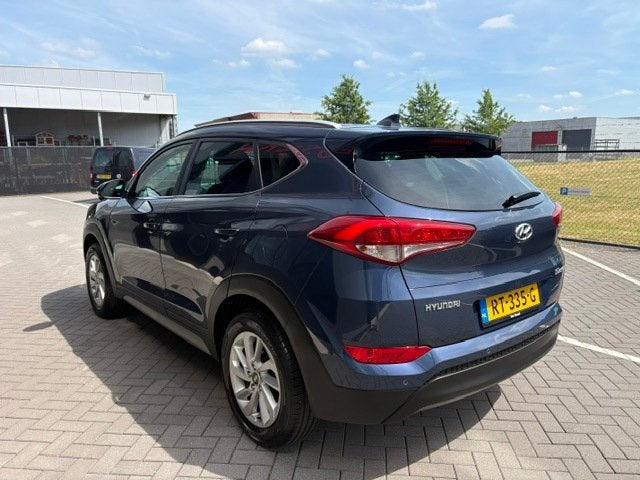 Hyundai Tucson 1.6 GDi Comfort, Auto's, Stof, Gebruikt, 4 cilinders, Blauw