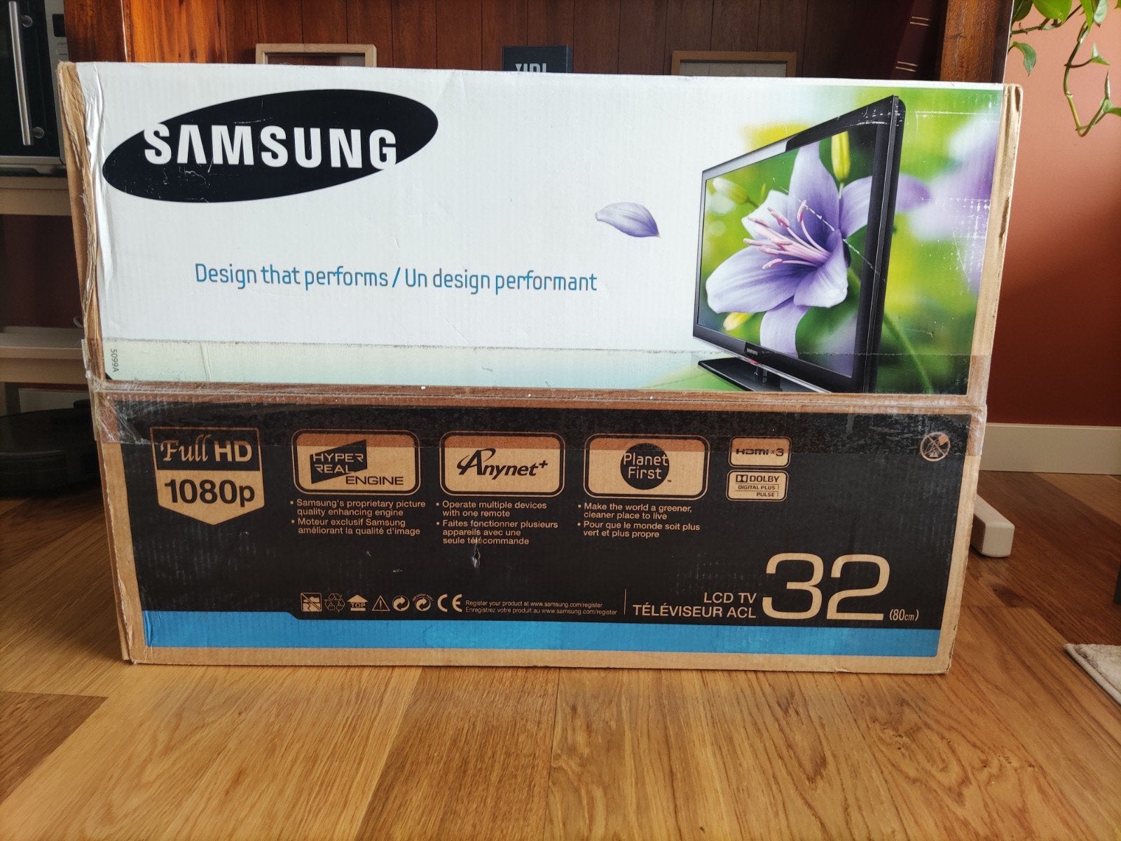 Samsung Full HD LCD TV 32 inch - goede staat, Ophalen, 50 Hz, LCD, 80 tot 100 cm