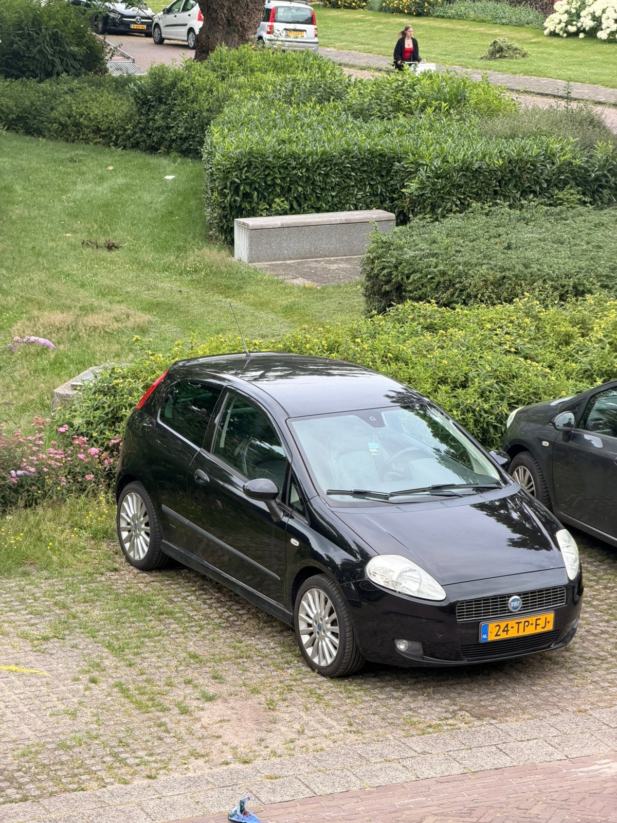 Fiat Punto 1.4, Auto's, Fiat, Voorwielaandrijving, 40 €/maand, Zwart, Zwart