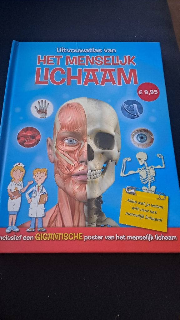 Het menselijk lichaam, Boeken, Kinderboeken | Jeugd | onder 10 jaar, Ophalen, Gelezen, Fictie algemeen