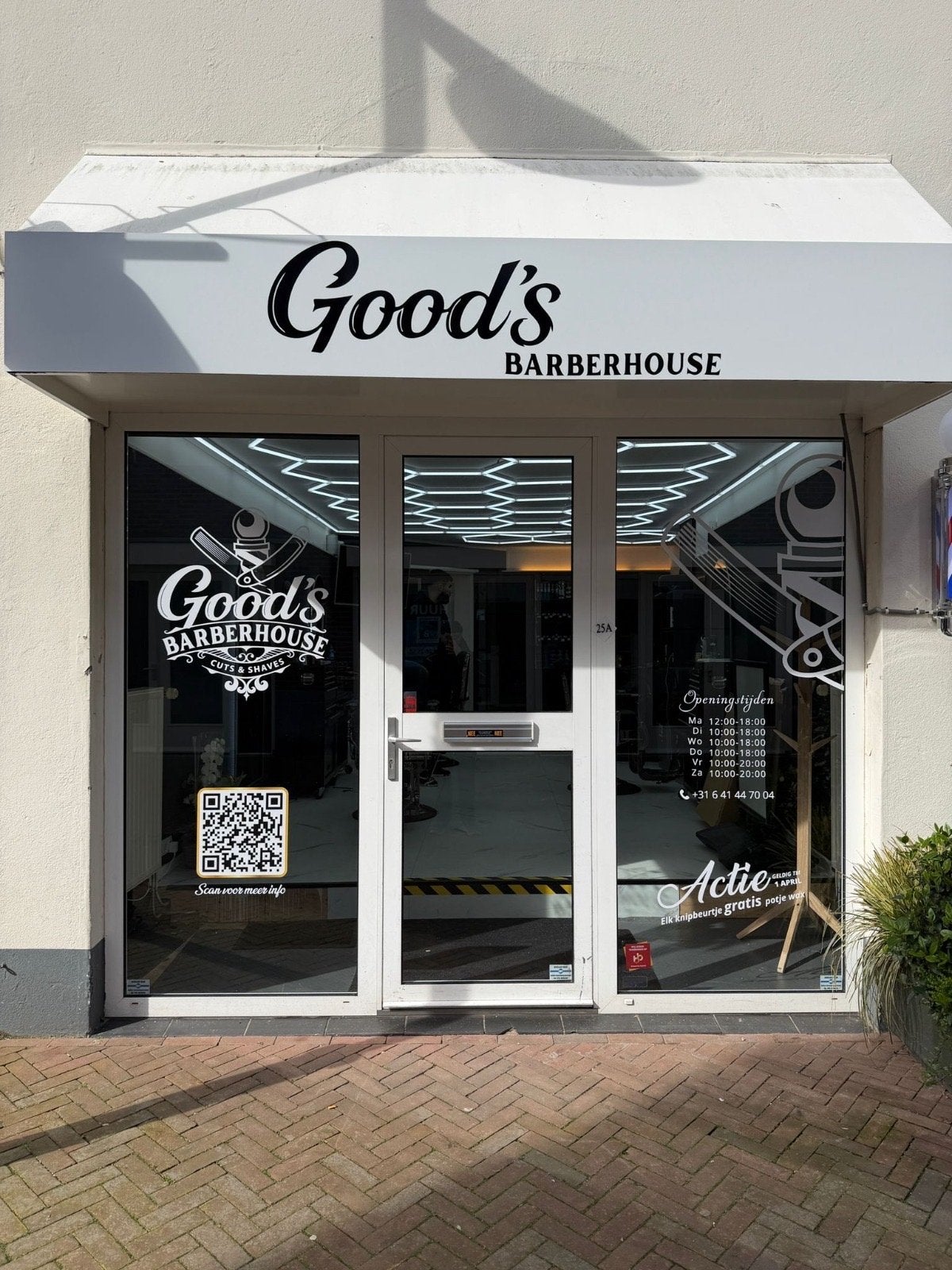 Kapperszaak overname, Zonder afspraak, Knippen