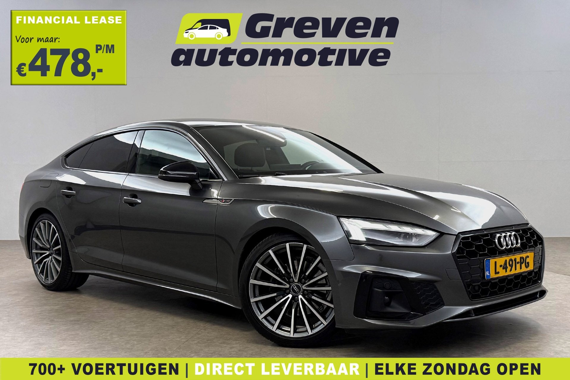 Audi A5 35 TFSI S-line Competition | Virtual | Sfeer | Carpl, Auto's, Verwarmde buitenspiegels, Gebruikt, Euro 6, 4 cilinders