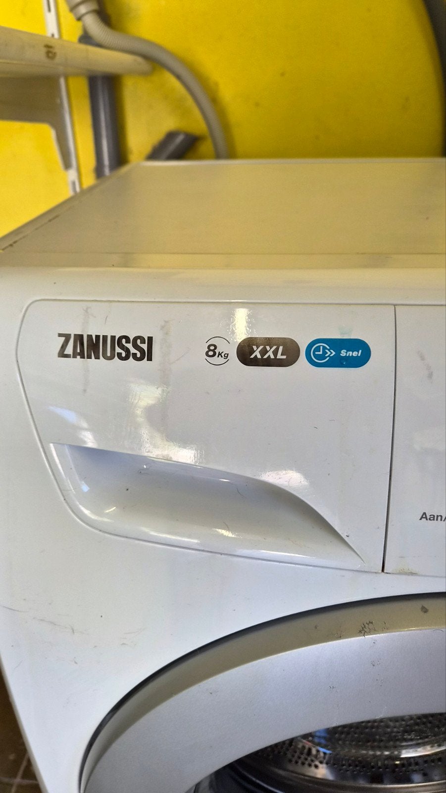 Zanussi Lindo 300 8kg XXL wasmachine, 6 tot 8 kg, Ophalen, 1200 tot 1600 toeren, 85 tot 90 cm