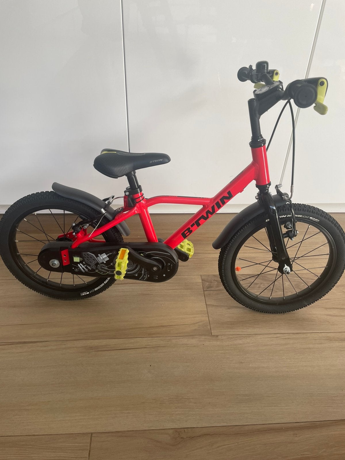 16 inch kinder fiets, Ophalen, Zo goed als nieuw, Velgrem, 16 tot 20 inch