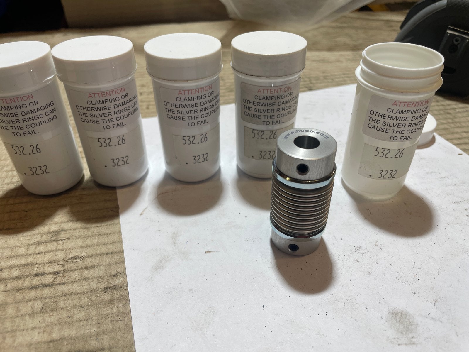 5x Huco Flexibele Balgkoppeling - Flex-B/K Serie, Ophalen