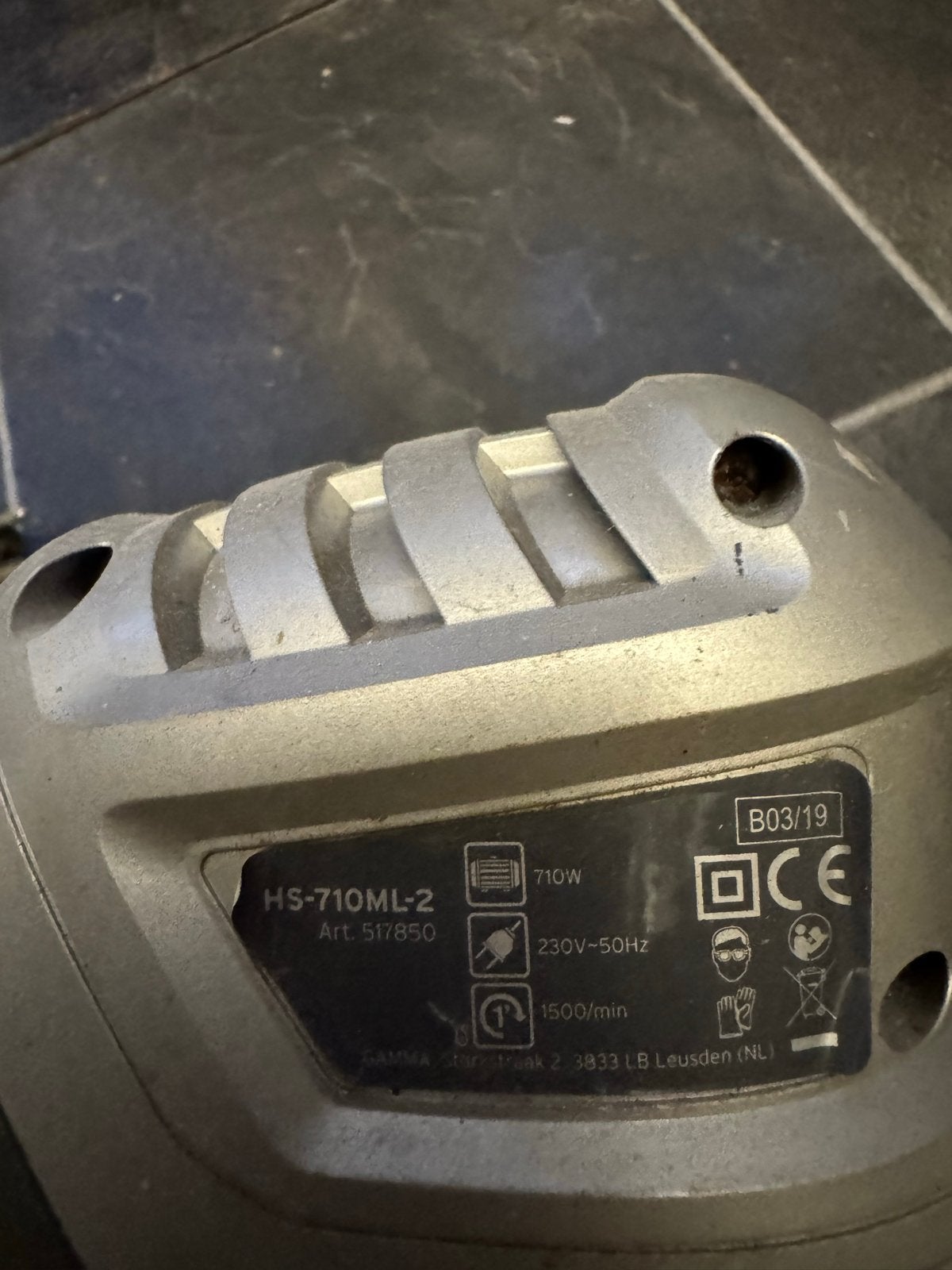 Heggenschaar Gamma HS-710ML-2, Ophalen of Verzenden, Gebruikt, Elektrisch
