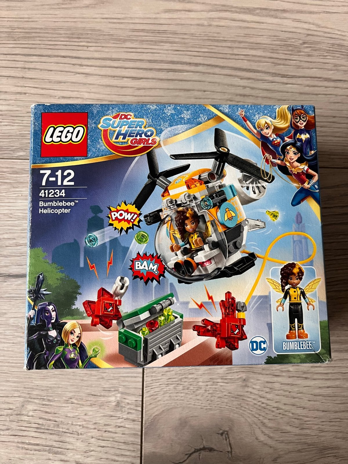 LEGO DC Super Hero Girls 41234 Bumblebee Helikopter, Kinderen en Baby's, Ophalen of Verzenden, Zo goed als nieuw