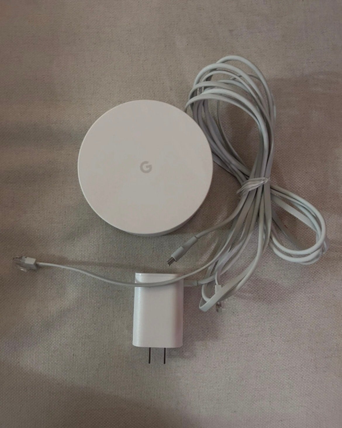 Google Wifi Router US plug - Wit, Zo goed als nieuw, Ophalen of Verzenden, Zo goed als nieuw, Router
