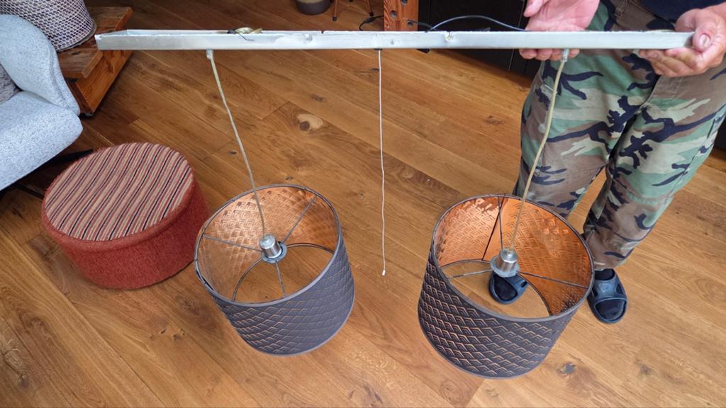 Hanglamp, Ophalen