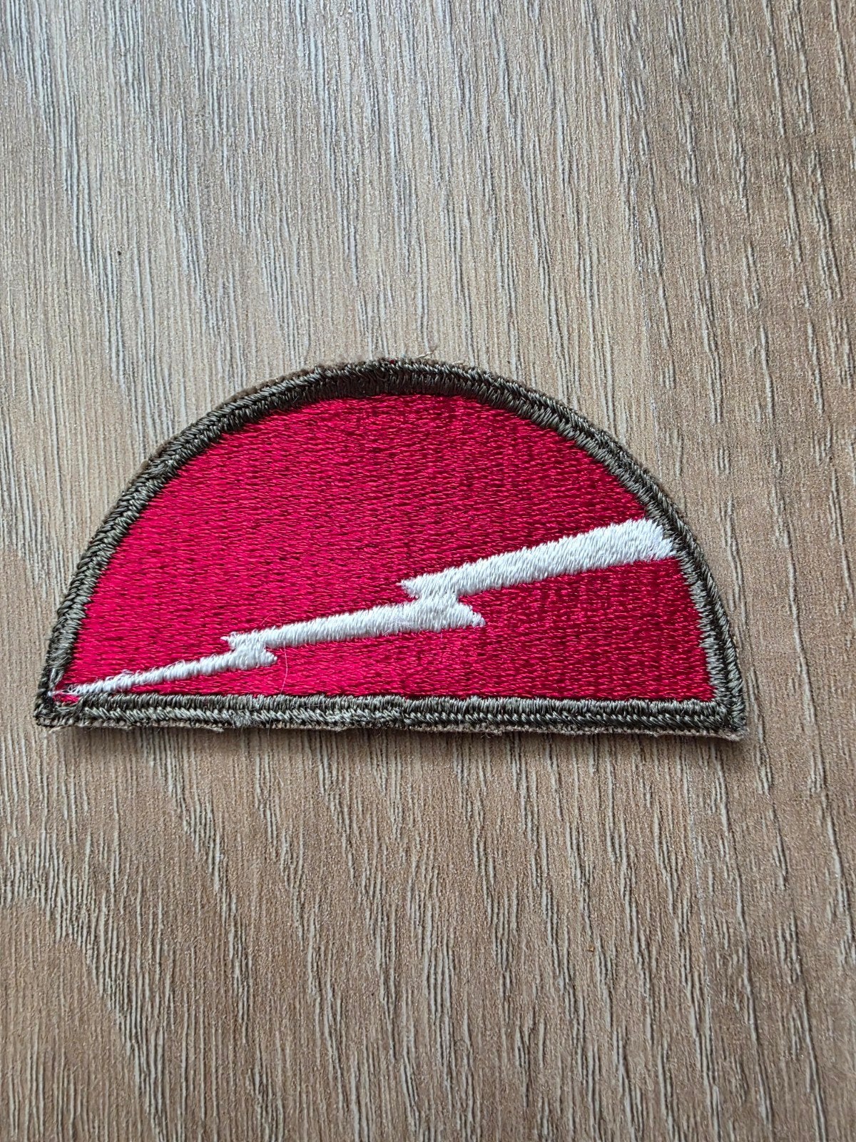 US WW2 78th Infantry Division patch whiteback Ardennen, Ophalen of Verzenden, Landmacht, Amerika, Embleem of Badge