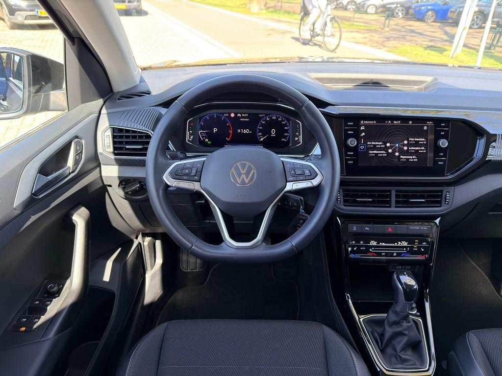 Volkswagen T-CROSS 1.0 TSI R-Line ACC, Stoelverwarming, T-Cross, Gebruikt, Leder en Stof, Adaptive Cruise Control