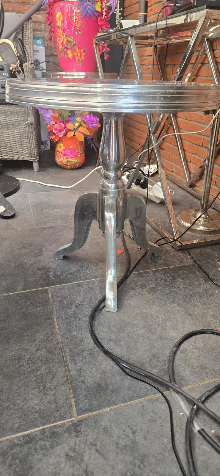 Riviera maison etagere & tafel, Ophalen, Zo goed als nieuw
