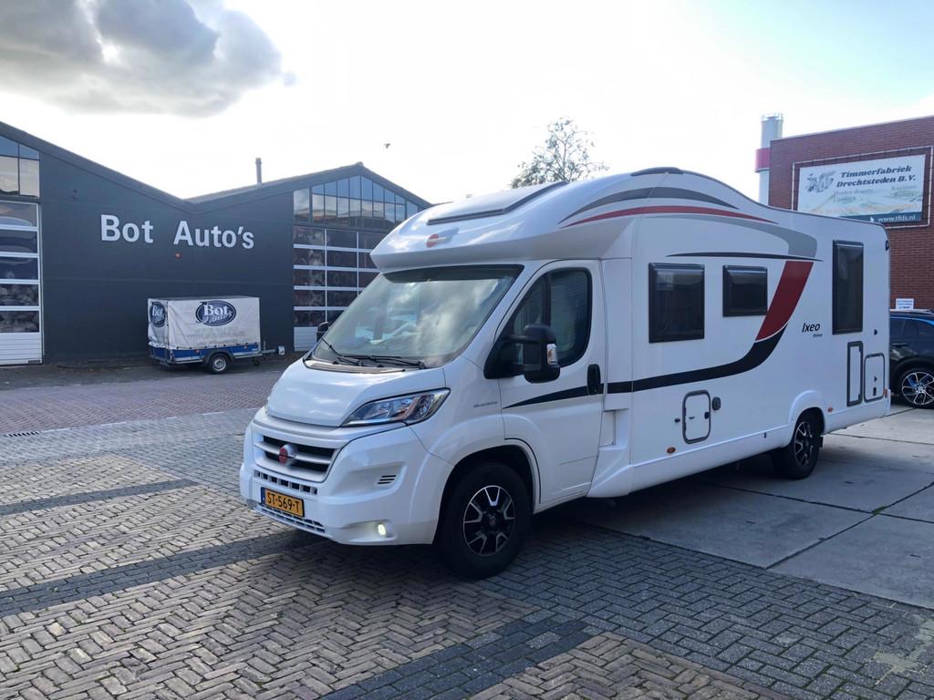 Buerstner IXEO Time 745 / 2 X Airco /Queensbed/ Hefbed / Tre, Omvormer, Bedrijf, Bürstner, Half-integraal