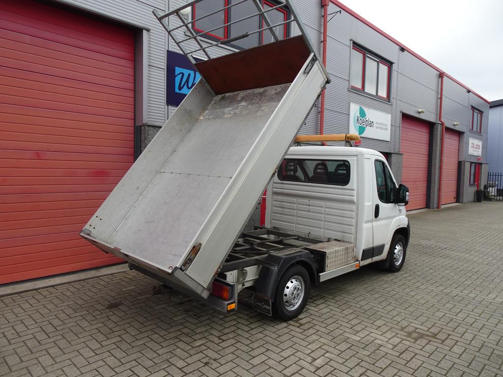Fiat Ducato 33 2.2 MultiJet KH1 3 pers achterwaartse kipper, Auto's, Voorwielaandrijving, Gebruikt, 4 cilinders, Wit