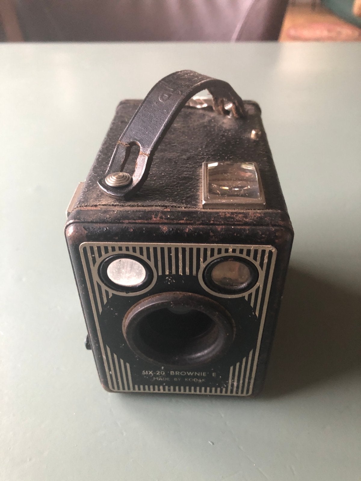 Vintage Kodak Six-20 'Brownie' E Boxcamera, Ophalen of Verzenden, Gebruikt, Compact, Kodak