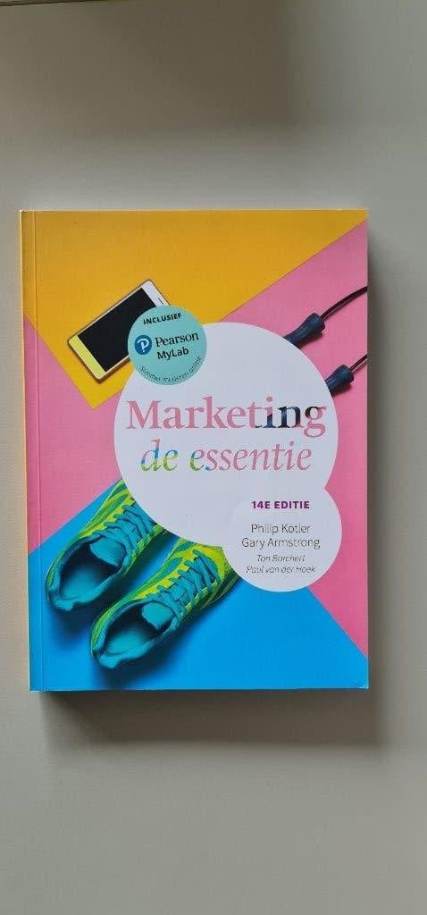 Marketing, de essentie (14e editie) – Kotler & Armstrong, Ophalen of Verzenden, Alpha, Zo goed als nieuw, HBO