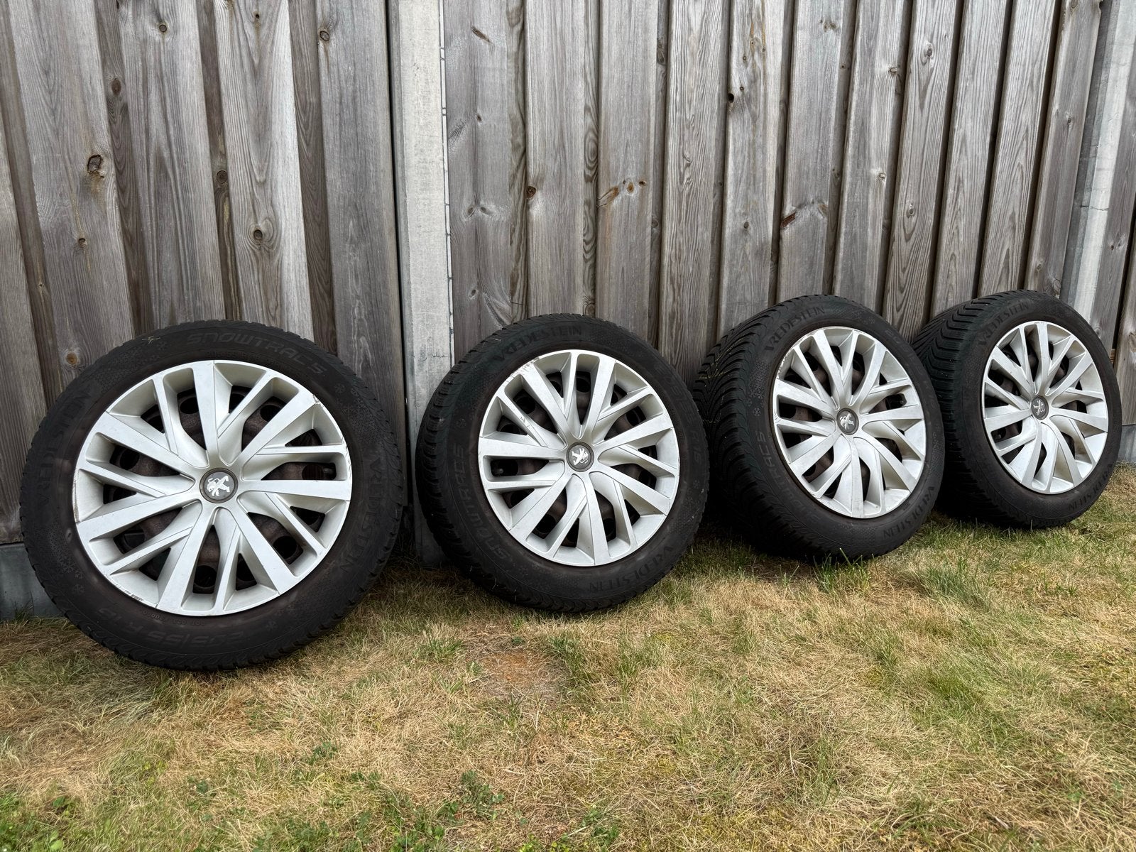 Winterbanden Peugeot 308 205/55 R16, Ophalen, Gebruikt, 16 inch, Banden en Velgen