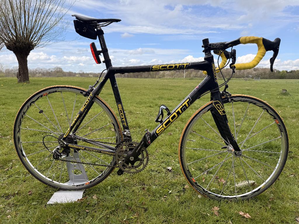 Scott CR1 racefiets–Campagnolo Record–Carbon frame–56cm, Overige merken, Gebruikt, Ophalen of Verzenden, Meer dan 20 versnellingen