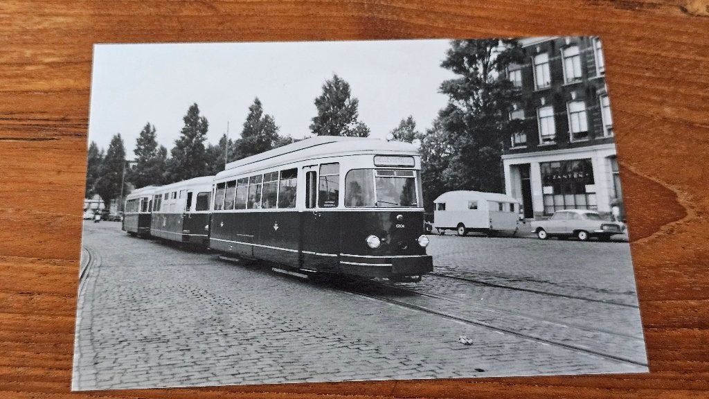 Foto TRAM RTM Rotterdam 1701 Sperwer, Verzamelen, Verzenden, Gebruikt, Tram, Overige typen