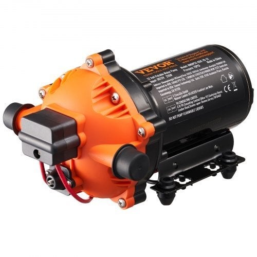 VEVOR 12V Membraanpomp - 18,93 l/min Waterpomp, Ophalen of Verzenden, Nieuw
