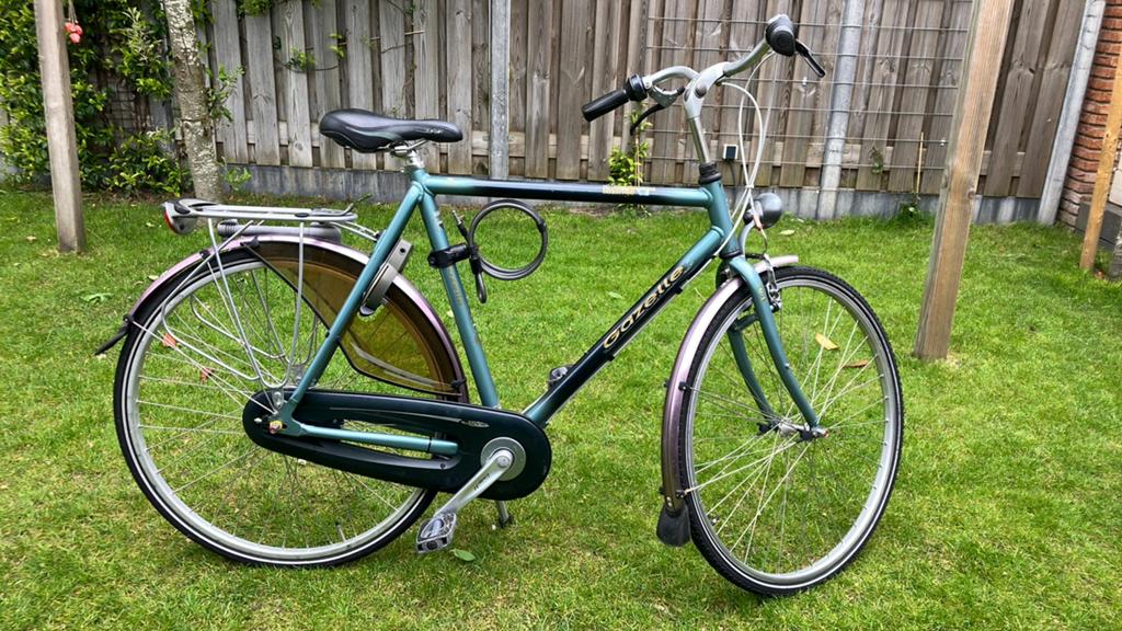 Gazelle Orange heren fiets 7 versnellingen, Ophalen, Gebruikt, Velgrem, Versnellingen